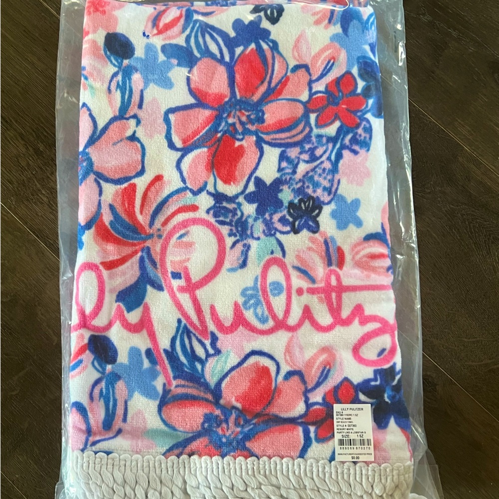 Lilly Pulitzer Beach Towel Party Like a Lobstar